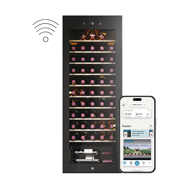 Cantina vino connessa