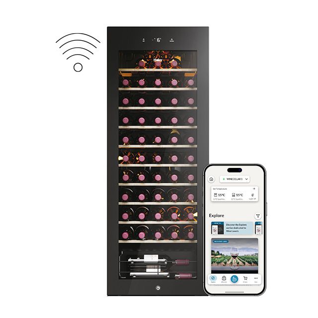 Cantina vino connessa