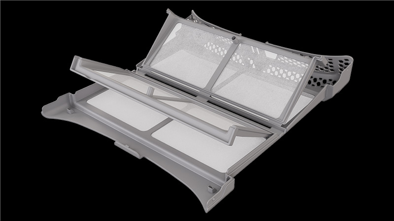 Filtr 3v1 pro lepší a snadnější údržbu