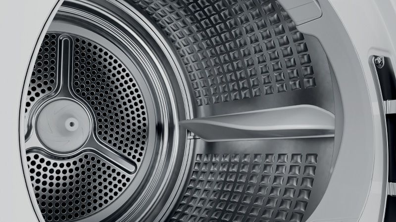 Full Ultra reverse drum for even drying