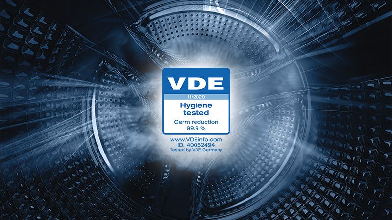 Pulsante igienico, per un ciclo di asciugatura più sicuro