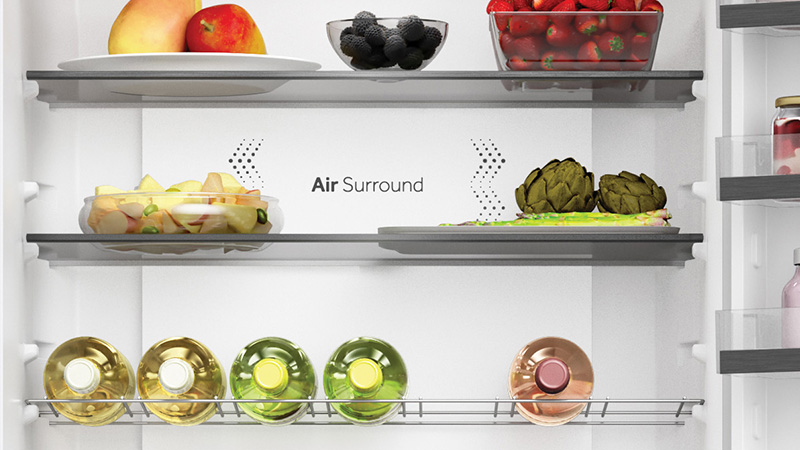 Mantiene il gusto, la consistenza e la succosità del cibo fino al 99%* dopo 7 giorni come il giorno 1