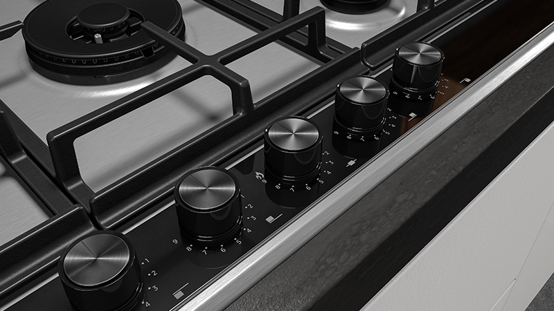 Imposta il calore per una cottura perfetta con Preci Flame