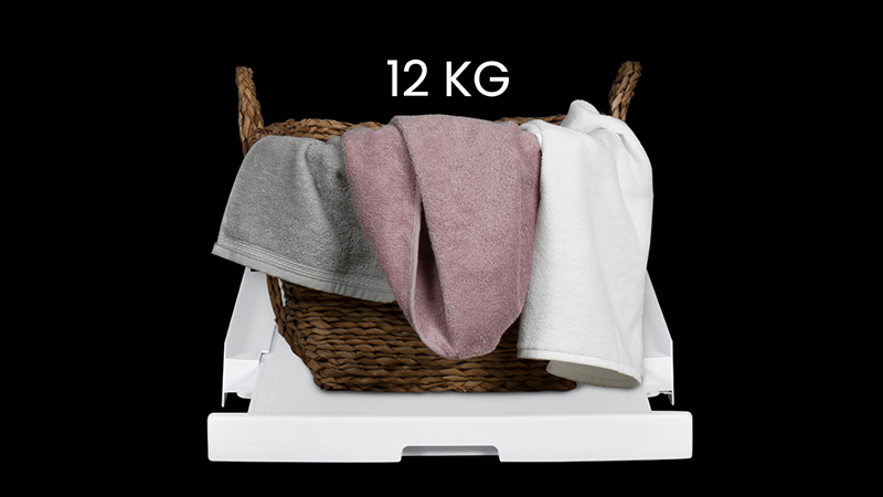 Maximální náplň 12 kg