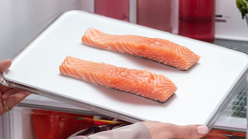 Quick freezing and defrosting