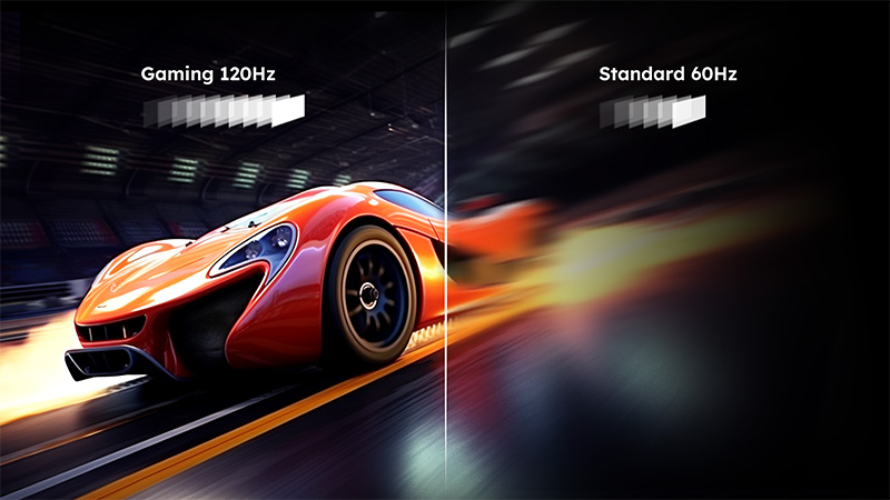 Ultra plynulý pohyb pro hraní her nové generace