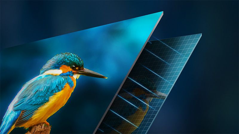 Dechberoucí kvalita obrazu s nekonečným kontrastem