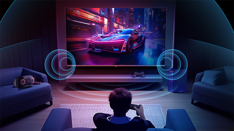 Realistický a pohlcující zvukový zážitek