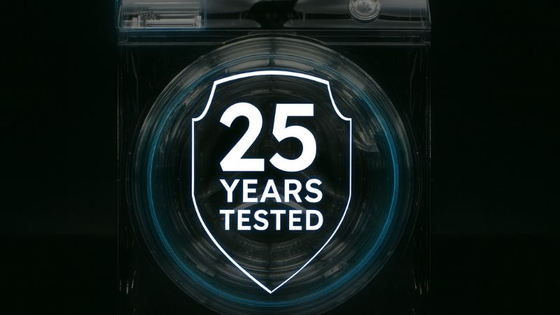 Testováno na 25 let výkonu