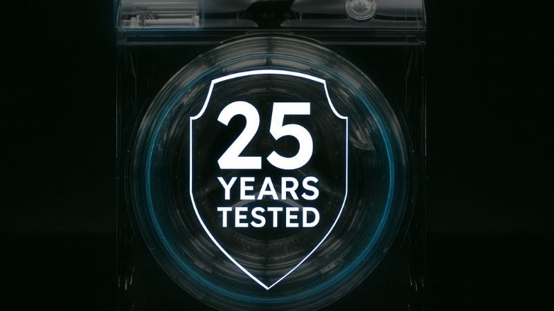 Testováno na 25 let výkonu