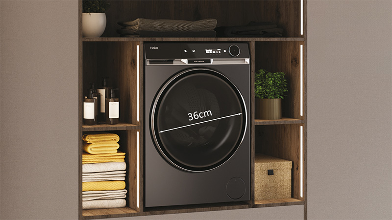 Apertura XL: larghezza pari a 36 cm