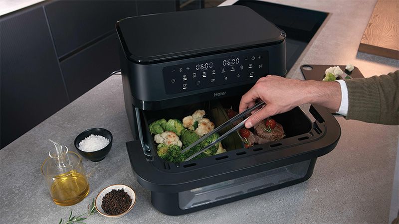 Shake alert to ensure even cooking