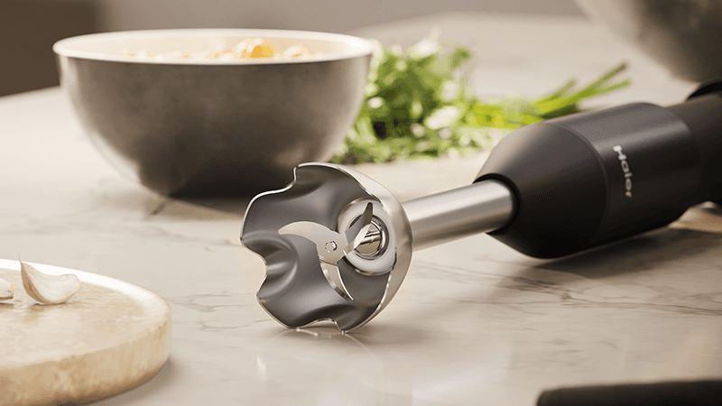 Nerezové ostré čepele pro rozmixování jakékoli přísady